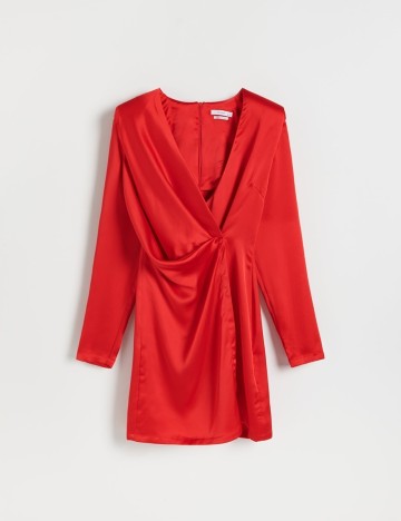 Rochie scurta Reserved, rosu, 42