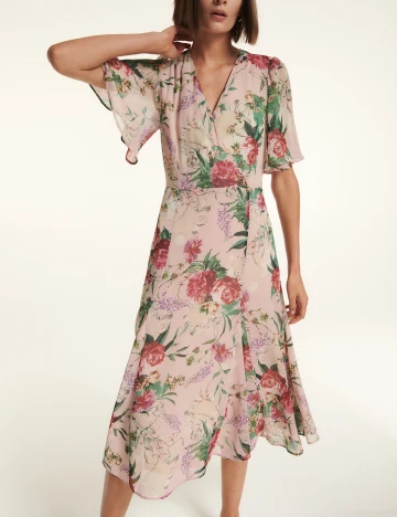 Rochie medie Reserved, floral, 38