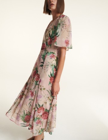 Rochie medie Reserved, floral, 38