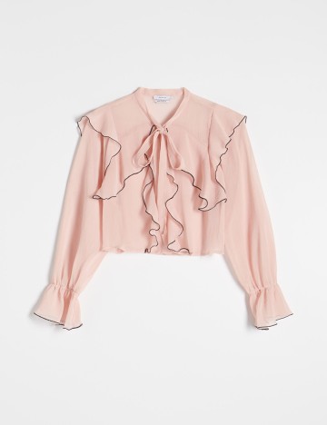 Bluza Reserved, roz, M