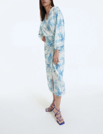 Rochie medie Reserved, bleu, L