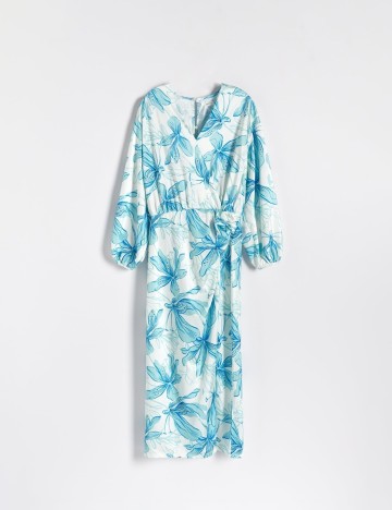 Rochie medie Reserved, bleu, L