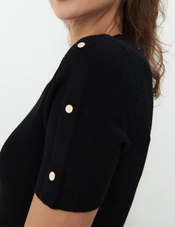 Rochie medie Mohito, negru, S Negru