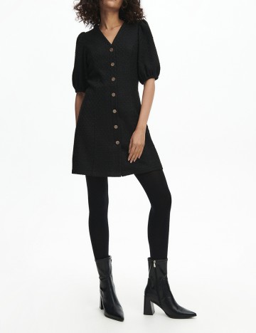 Rochie scurta Reserved, negru, 34