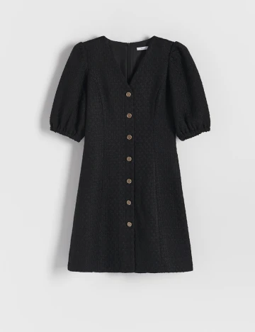 Rochie scurta Reserved, negru, 34