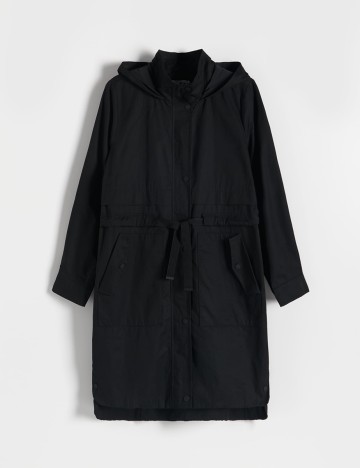 Trench Reserved, negru, 36