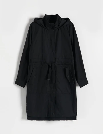 Trench Reserved, negru, 36