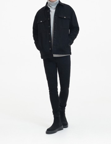 
						Blugi Reserved, negru, 31