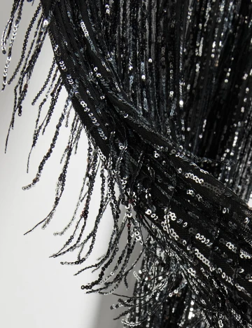 Pantaloni Reserved, negru, L