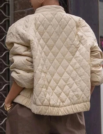 Geaca SHEIN, crem, S