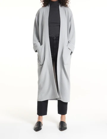 Cardigan Reserved, gri, S