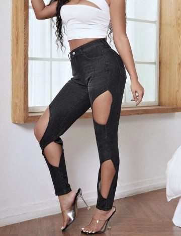 Blugi SHEIN, negru, W27/L32