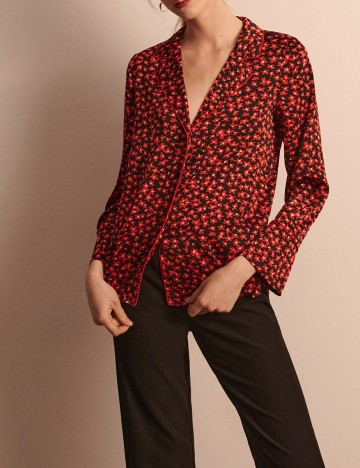 
						Camasa Reserved, floral, 36
