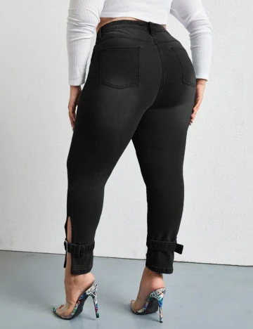 Blugi SHEIN CURVE, negru, 0 XL