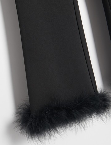 Pantaloni Reserved, negru, M