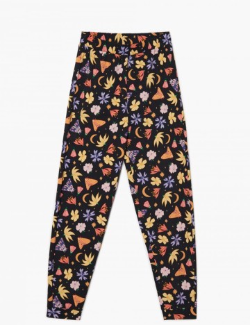 Pantaloni de pijama CROPP, negru, S
