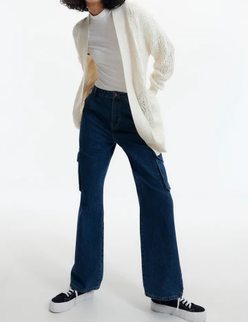 Cardigan Reserved, ecru, L