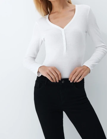 Bluza Mohito, alb Alb