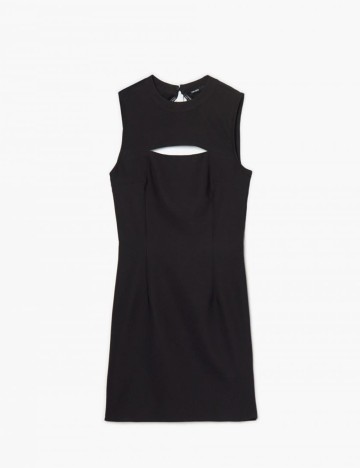 Rochie scurta CROPP, negru, S