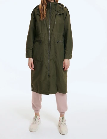 Trench Reserved, kaki, S