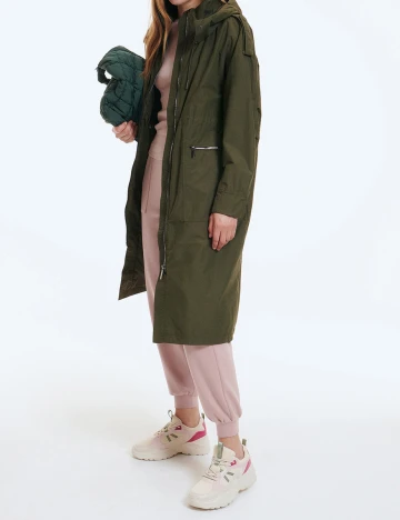 Trench Reserved, kaki, S