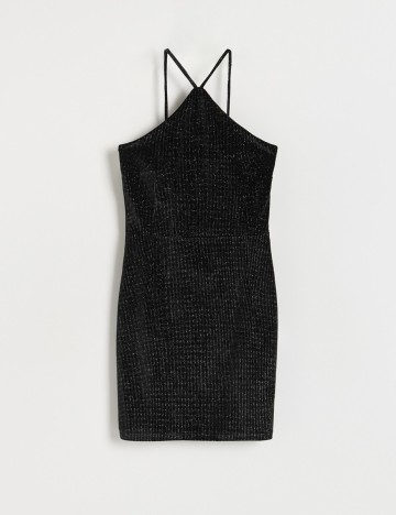 Rochie scurta Reserved, negru, M