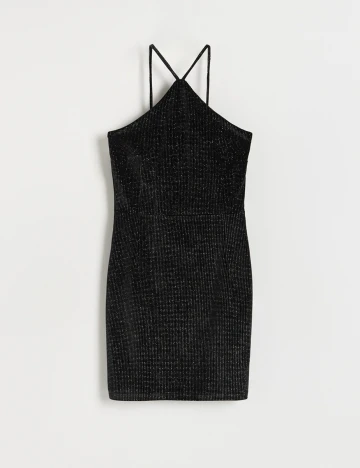 Rochie scurta Reserved, negru, M