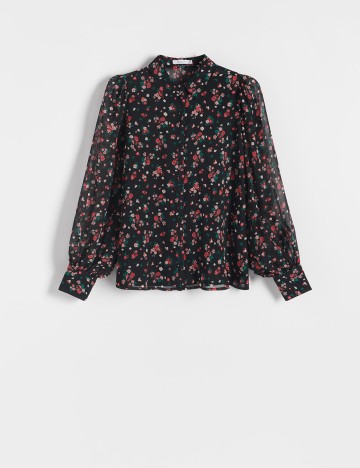 Camasa Reserved, negru, 36