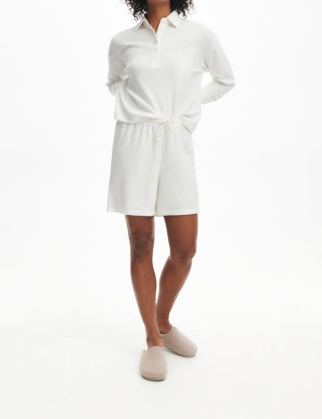 Compleu Reserved, alb, XL