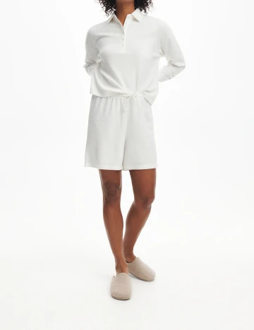 Compleu Reserved, alb, XL