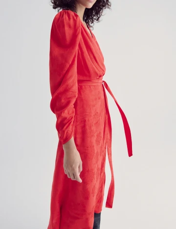 Rochie medie Reserved, rosu