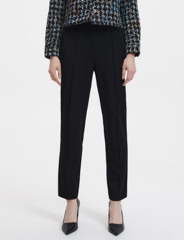 Pantaloni Reserved, negru, S