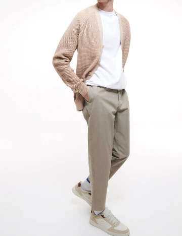 Cardigan Reserved, crem Crem