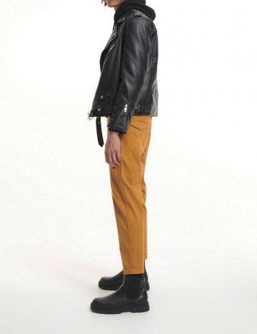 Pantaloni Reserved, mustar