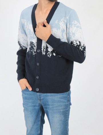 Cardigan Reserved, bleumarin