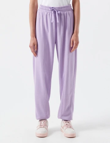 Pantaloni CROPP, mov, XL