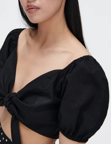 Top CROPP, negru, XS