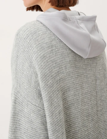 Cardigan s.Oliver, gri, S