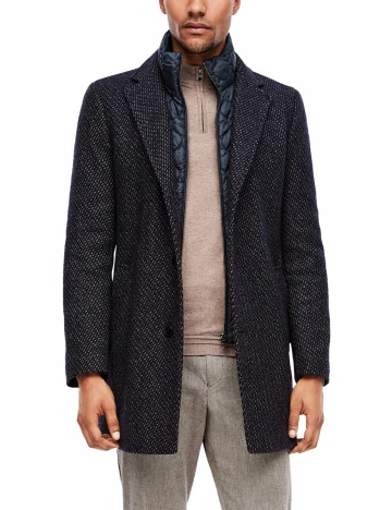 Palton s.Oliver, bleumarin, 46 Albastru