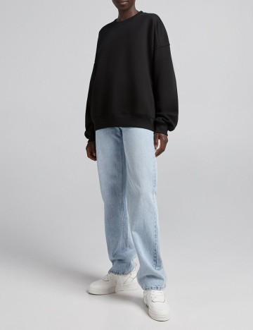 Bluza Bershka, negru, XS