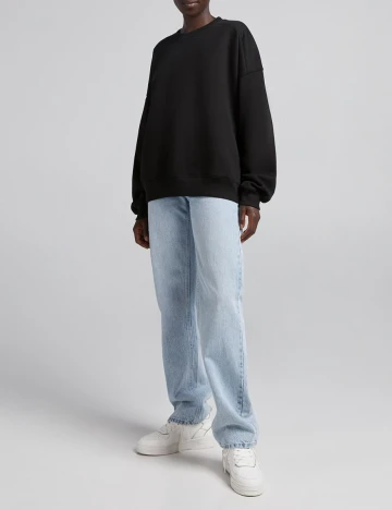 Bluza Bershka, negru, XS