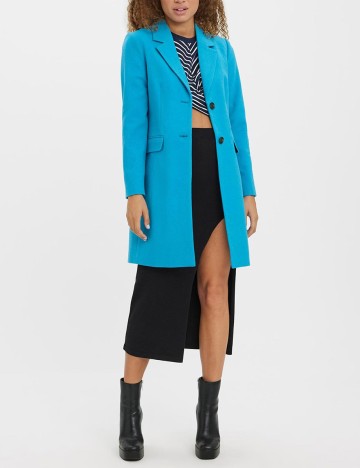 Palton Vero Moda, albastru, M
