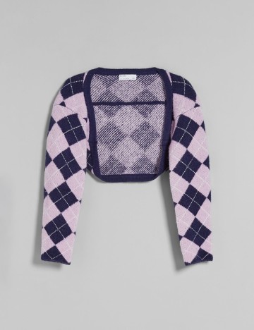 Bolero Bershka, mov, S