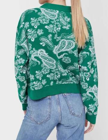 Cardigan Stradivarius, verde, S