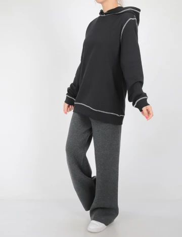 Hanorac LMTD, negru, L Negru