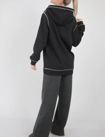 Hanorac LMTD, negru, L Negru