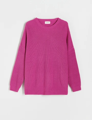 Pulover Reserved, magenta Roz