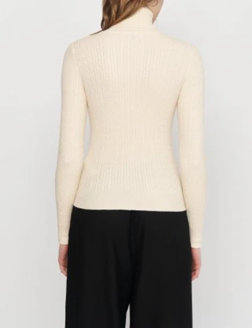 Bluza Stradivarius, crem, M