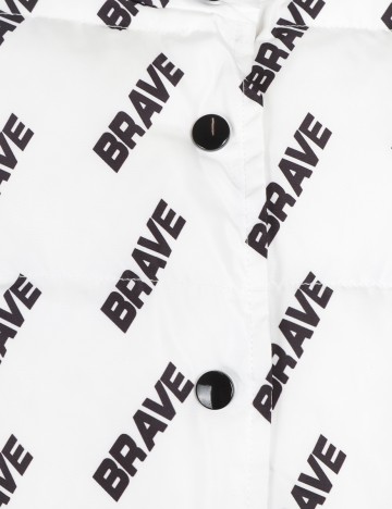 Geaca SHEIN, alb, XS