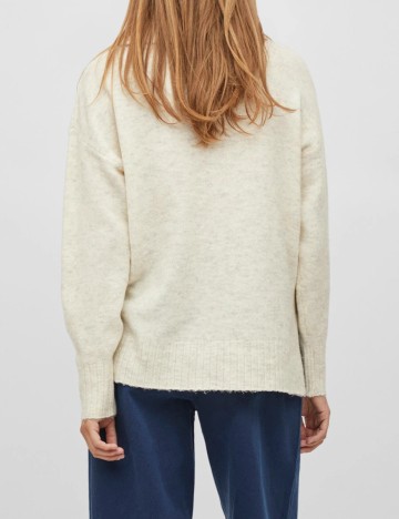 Pulover Vila, ecru, L